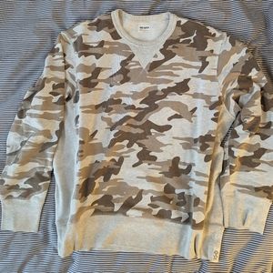 Todd Snyder Camo Crewneck Sweater